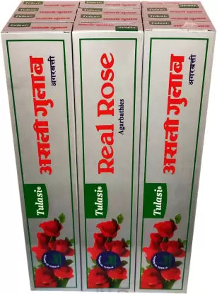 Real Rose - Incense sticks by Tulasi