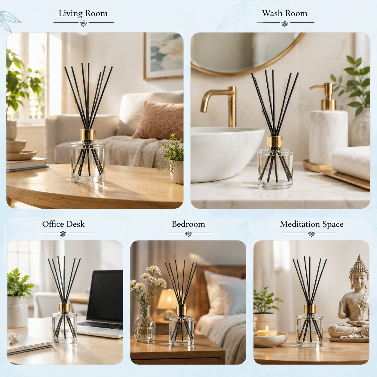 Lavender Reed diffuser by Veda & Co