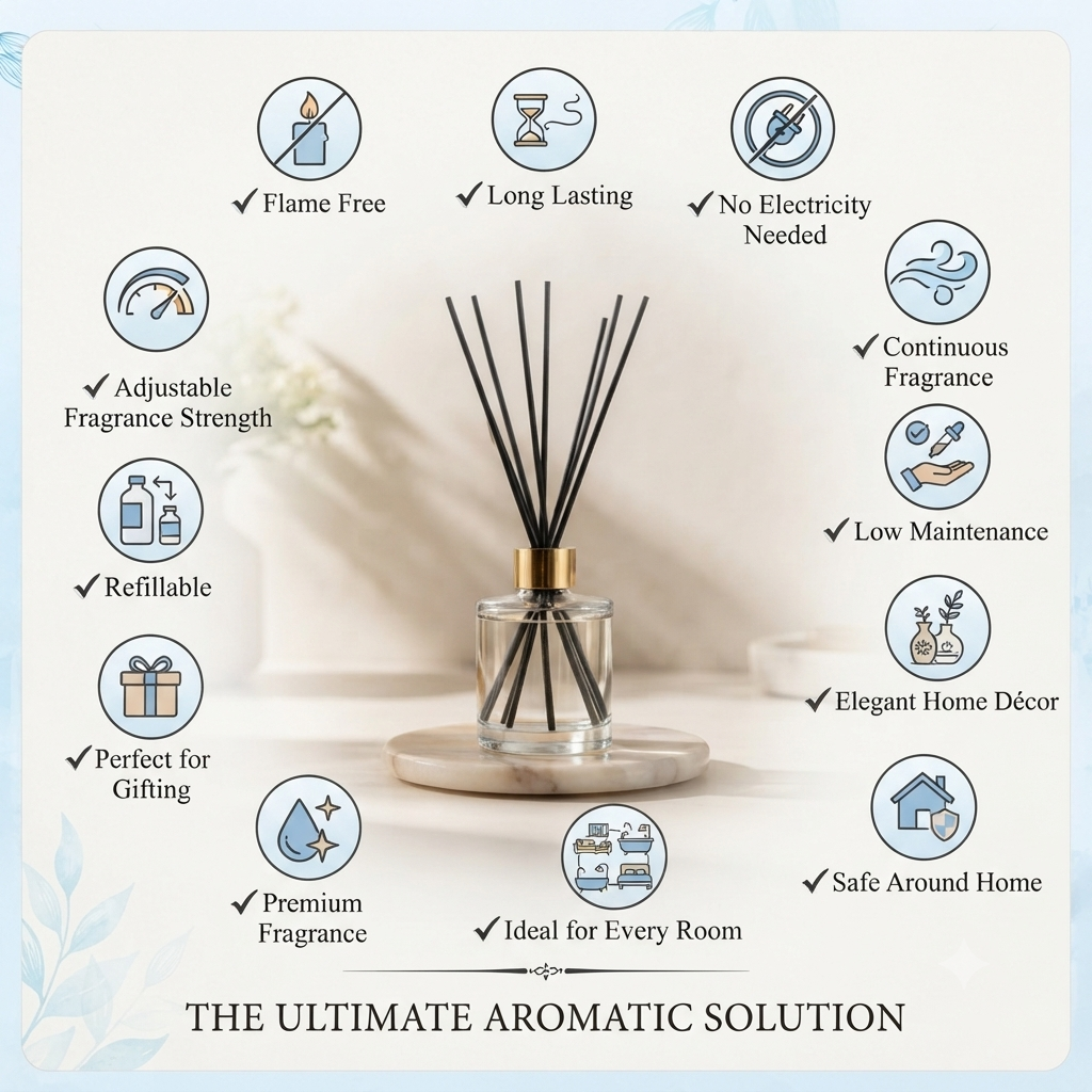 Lavender Reed diffuser by Veda & Co