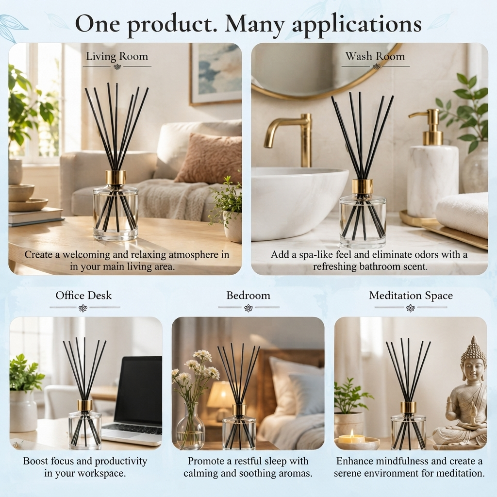 Lavender Reed diffuser by Veda & Co