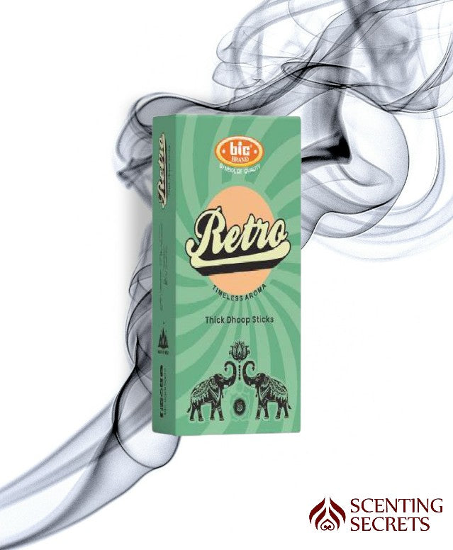 Retro Thick Dhoop sticks  by BIC Panchavati