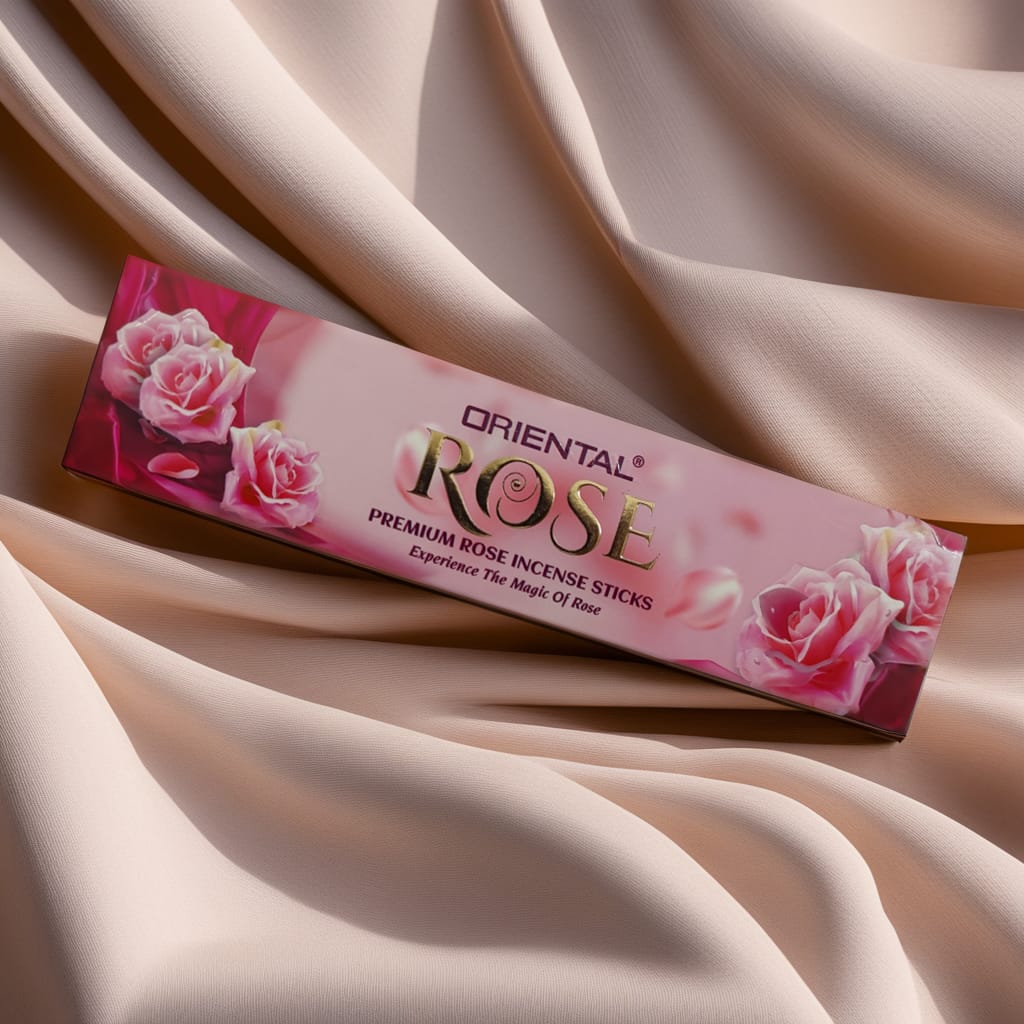 Rose premium Incense sticks by Oriental