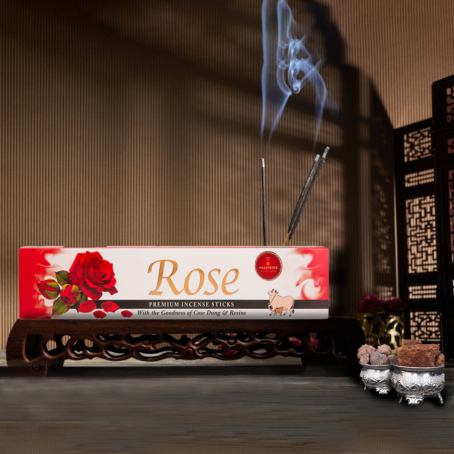 Rose - Incense sticks by PraJyothi