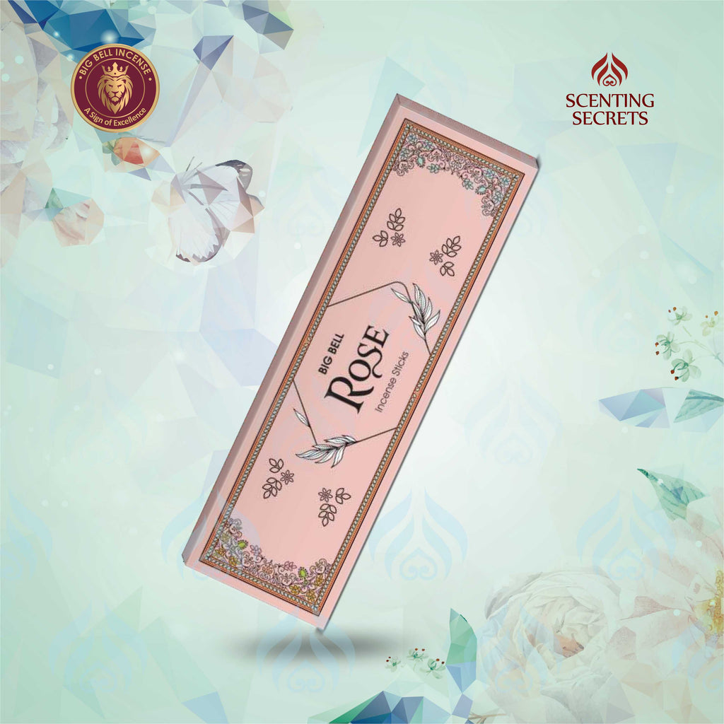 Rose Luxury Incense Sticks by Big Bell Incense