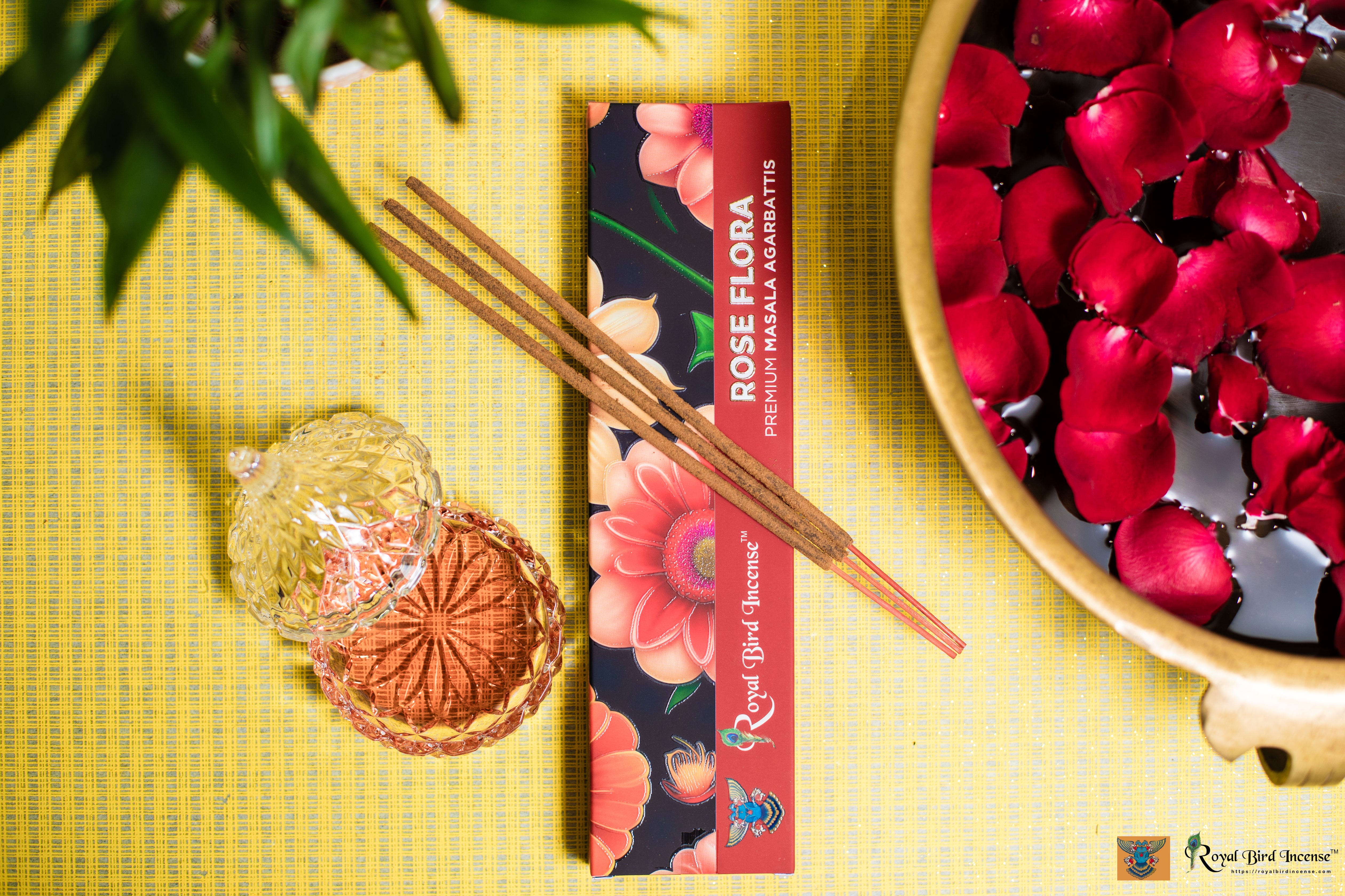 Rose Flora Incense sticks by Royal Bird incense