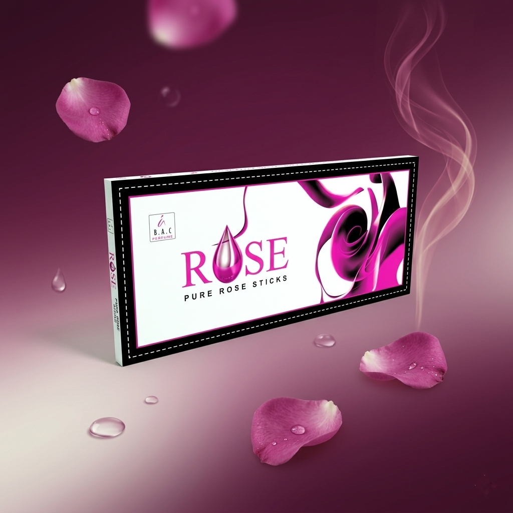 Rose - Pure rose incense sticks by Balaji Agarbatti