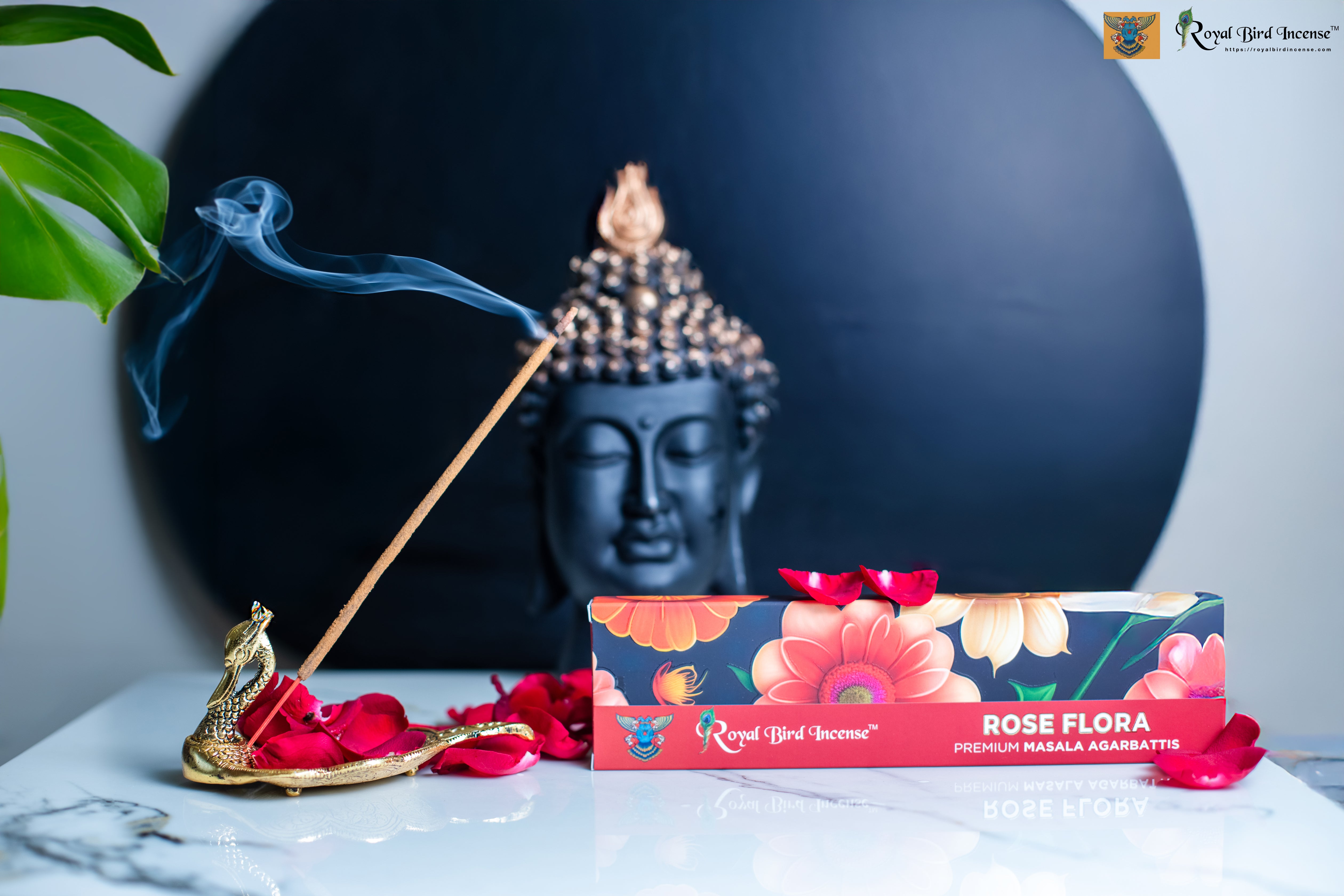 Rose Flora Incense sticks by Royal Bird incense