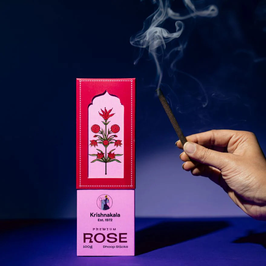 Premium Rose Luxury Dhoop sticks by KrishnaKala