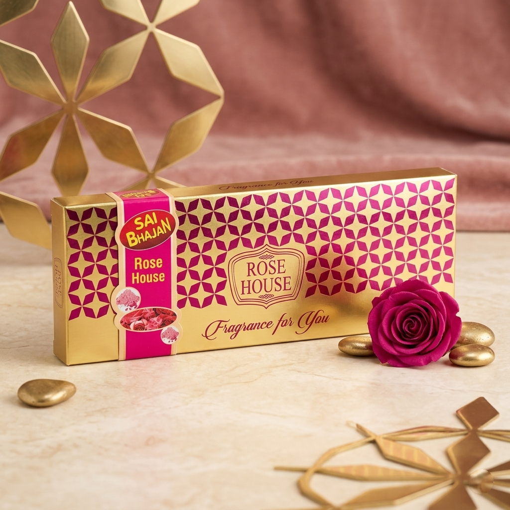Rose House - Incense sticks by Sai Bhajan