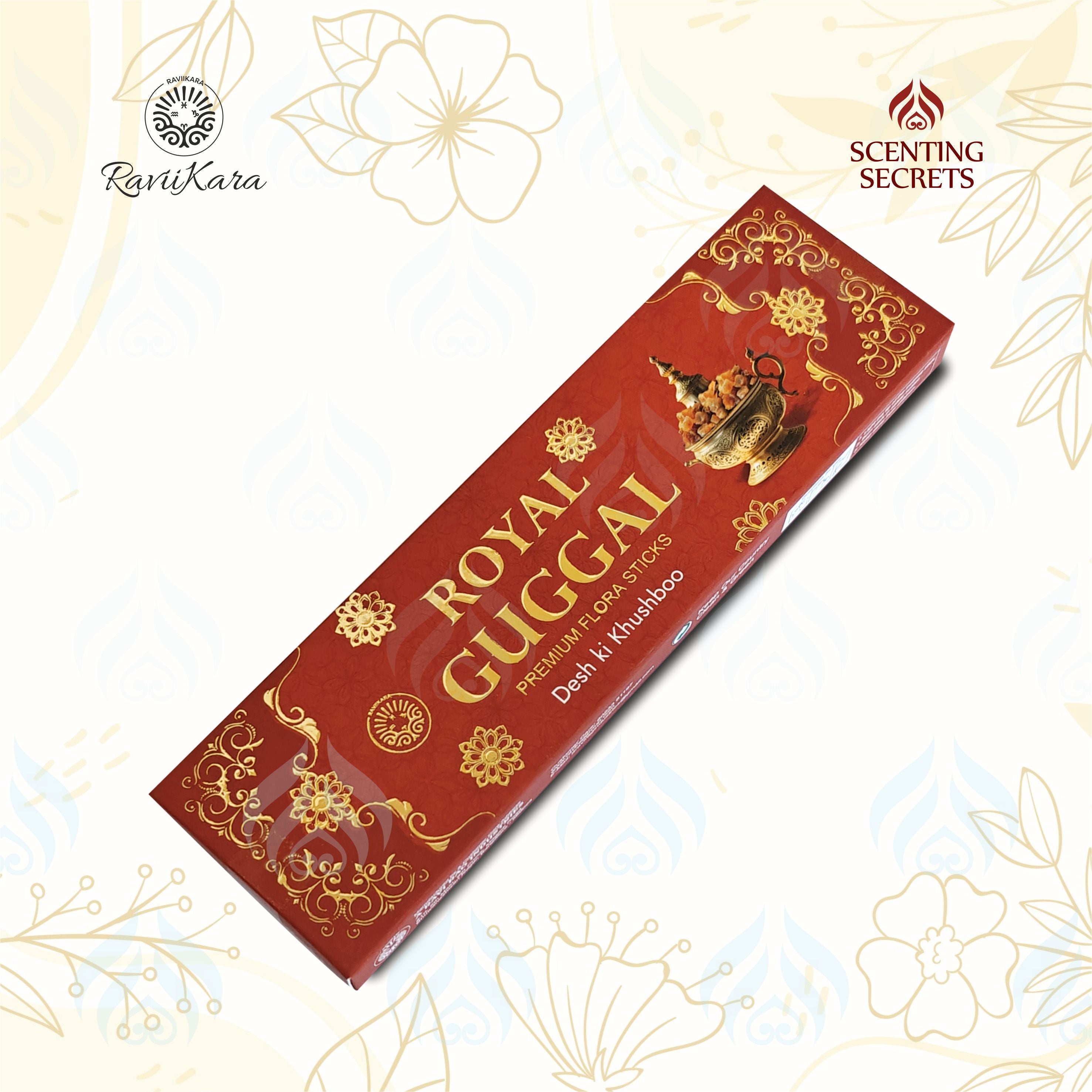 Royal Guggal Premium incense sticks by Raviikara