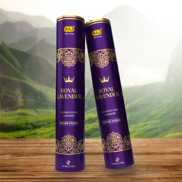 Royal Lavender premium dhoop sticks by Raj Fragrance