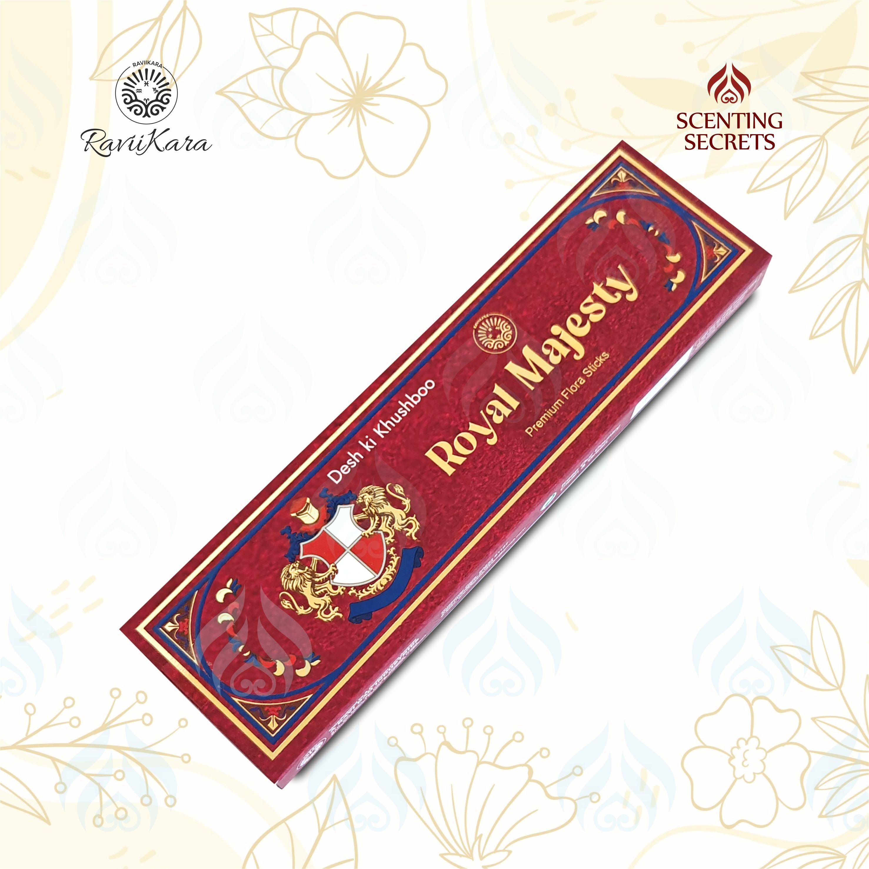 Royal Majesty Premium incense sticks by Raviikara