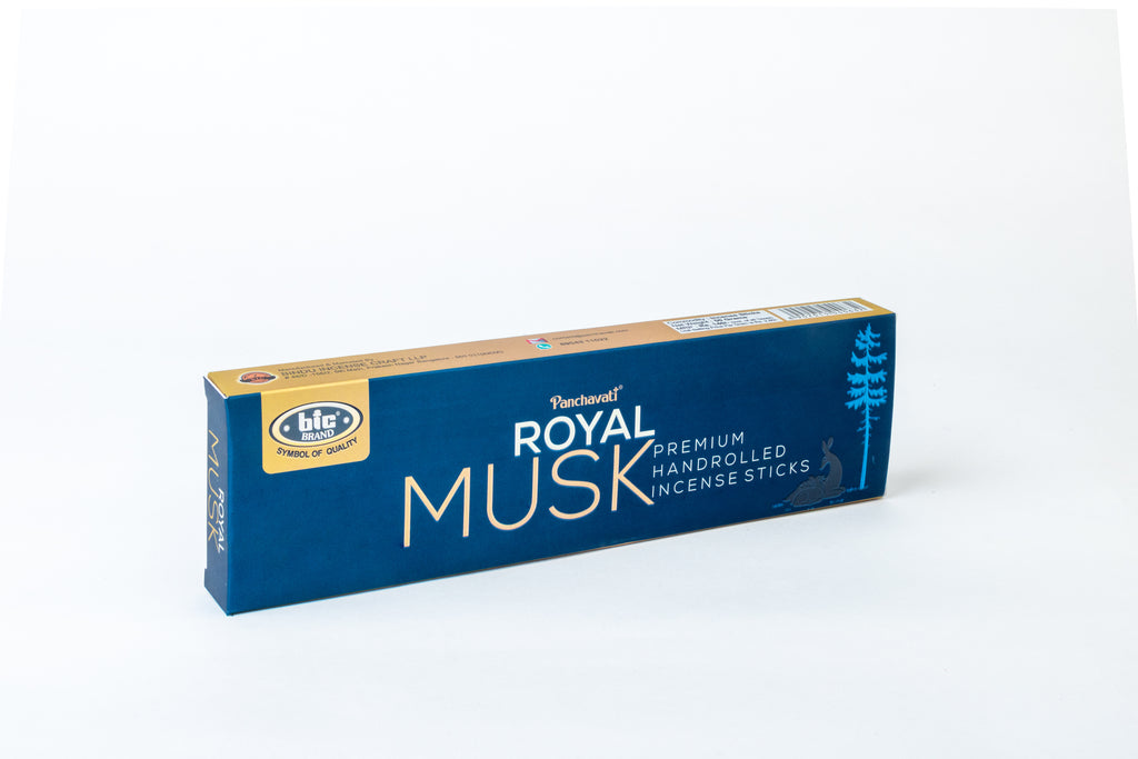 Royal Musk Premium Incense sticks by BIC Panchavati