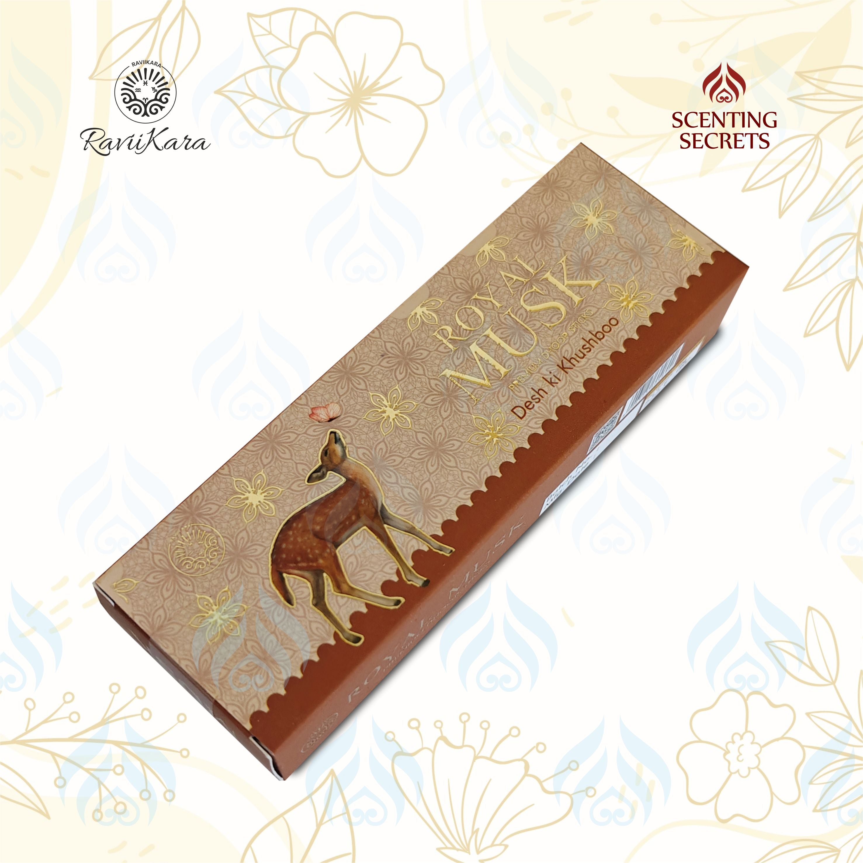 Royal Musk Luxury dhoop sticks by Raviikara