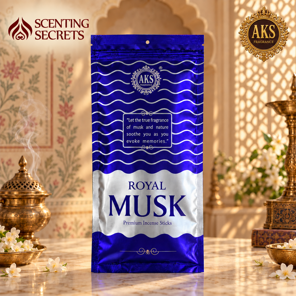 Royal Musk |  A K S fragrance | Premium Incense sticks