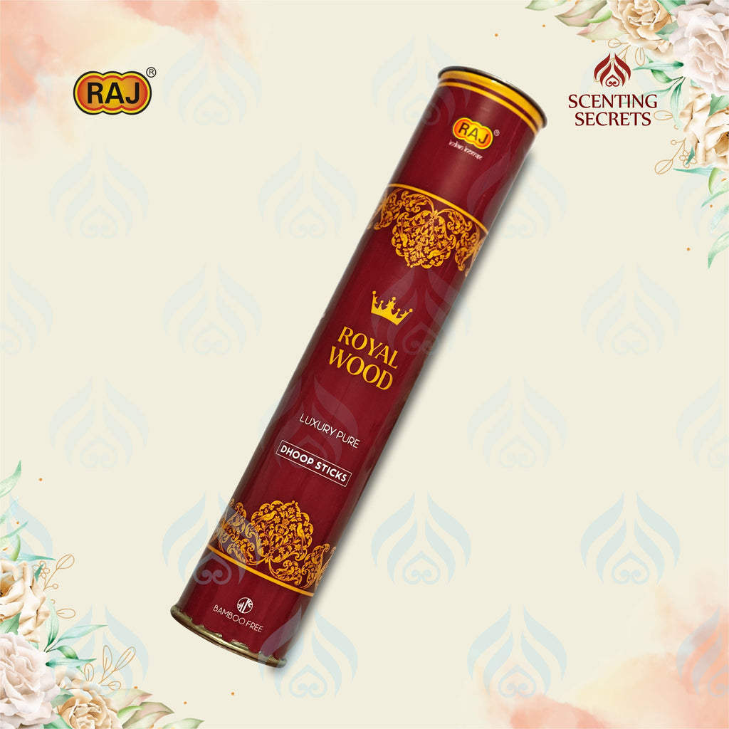 Royal wood premium dhoop sticks by Raj Fragrance