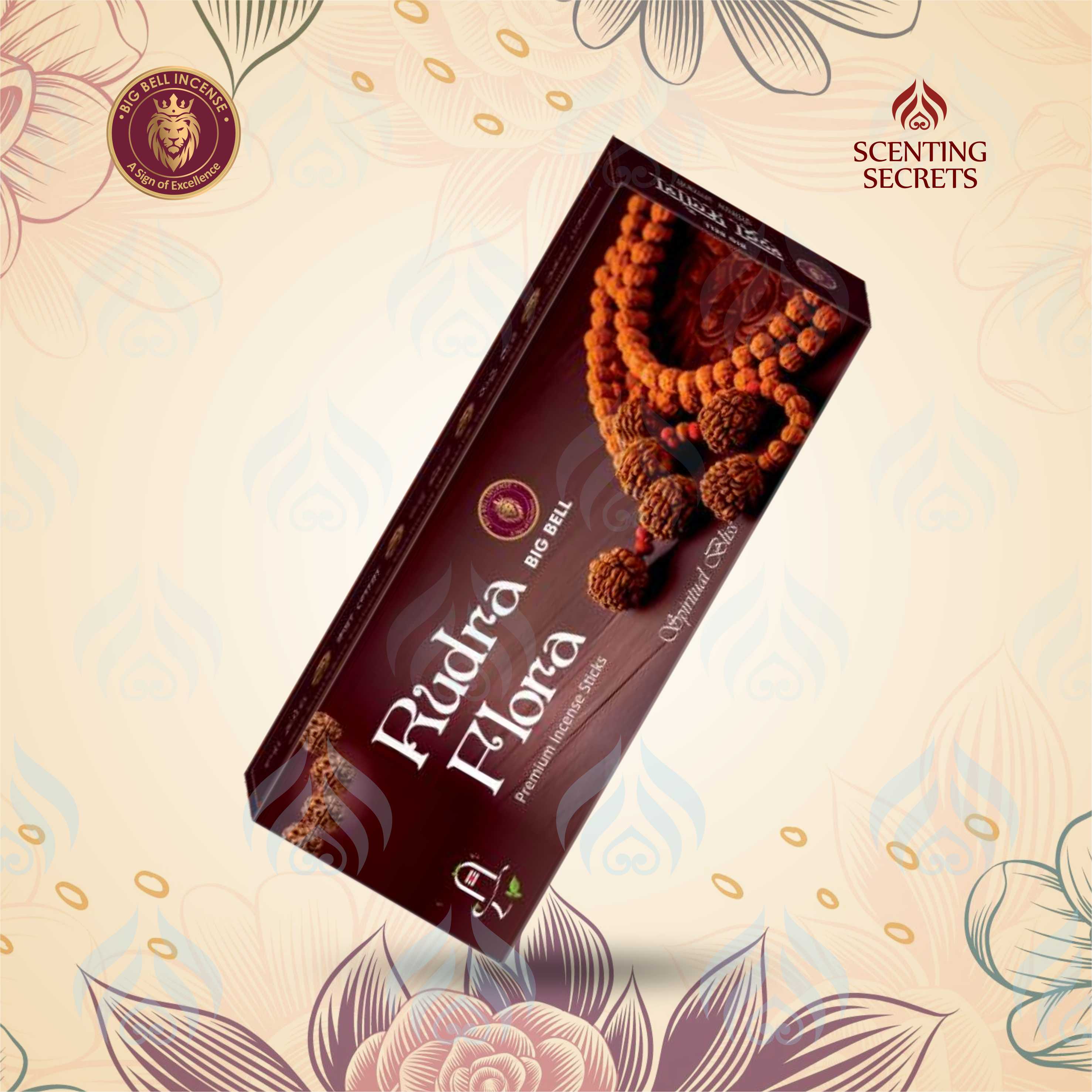 Rudre Flora Premium Incense Sticks by Big Bell Incense