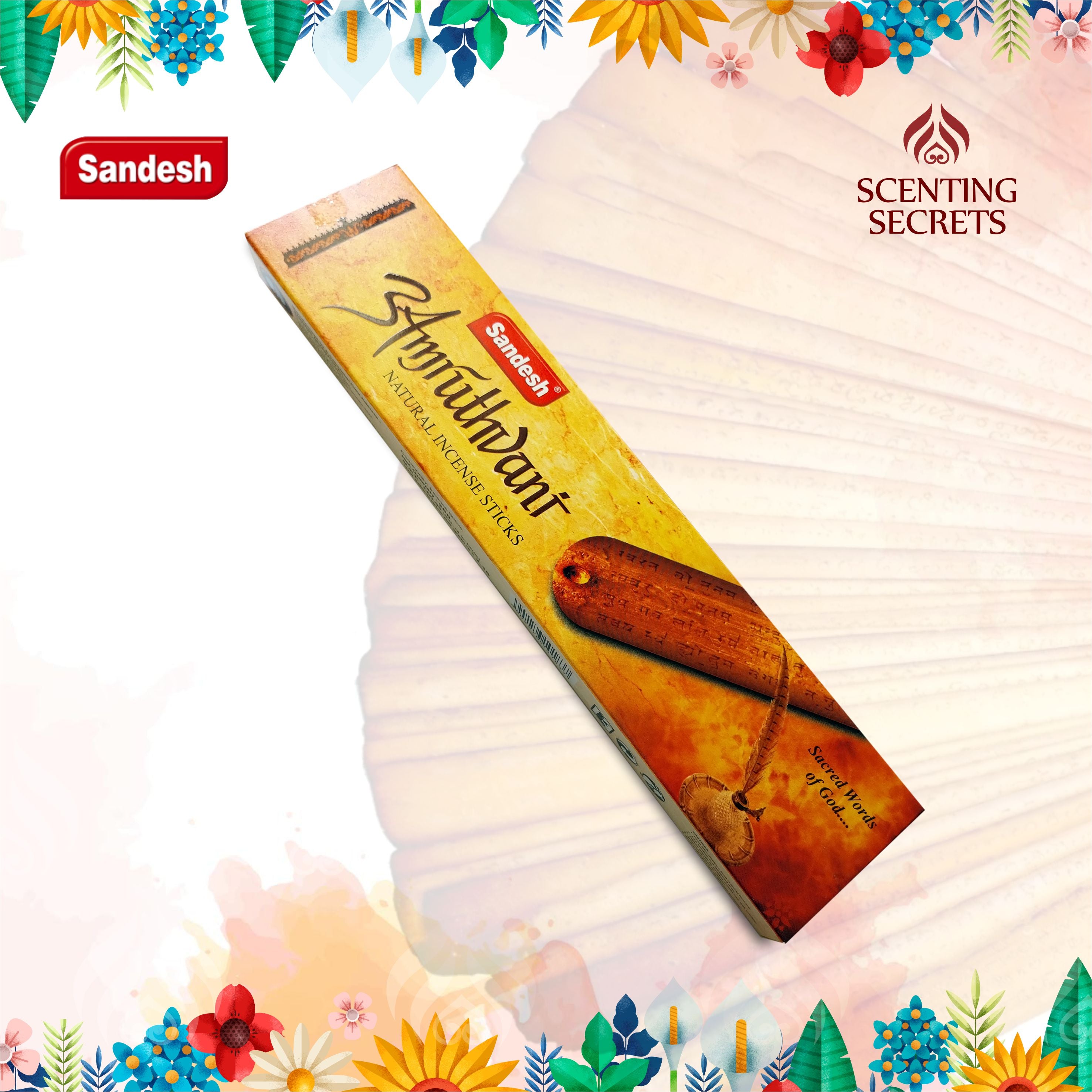 Amruthvani Premium Incense sticks by Sandesh Agarbathi Co