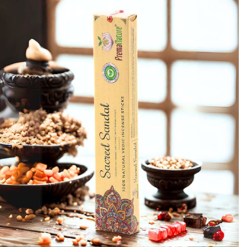 Sacred Sandal - Incense sticks by PremaNature