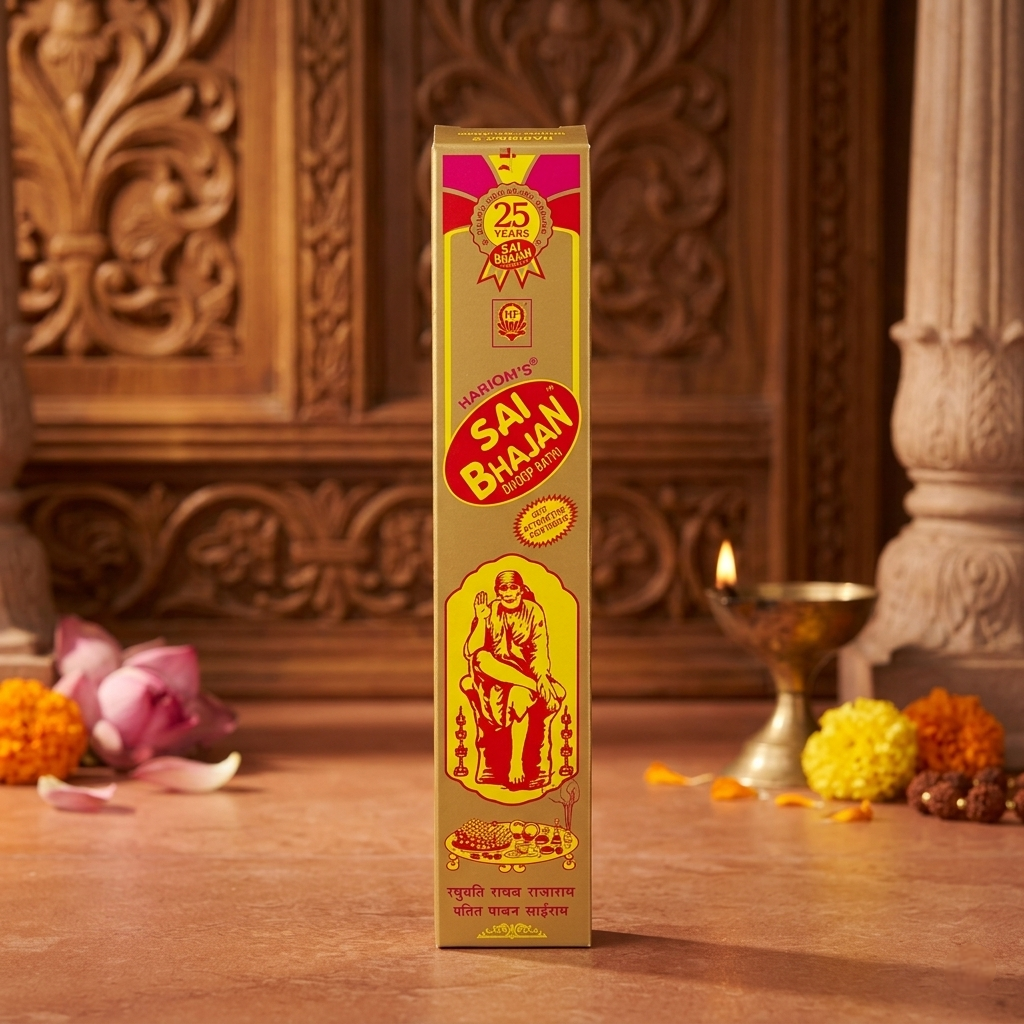 Sai Bhajan Dhoop Bathi - Incense sticks by Hariom frgarance