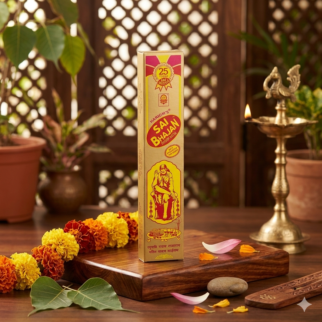 Sai Bhajan Dhoop Bathi - Incense sticks by Hariom frgarance