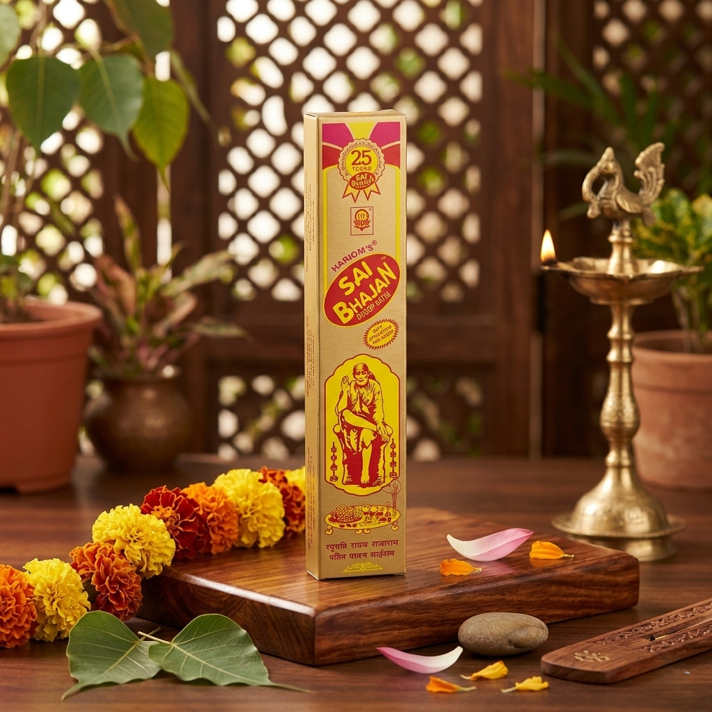 Sai Bhajan Dhoop Bathi - Incense sticks by Hariom frgarance