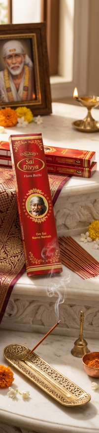 Sai Divya - Extra Long Premium incense sticks by Misbah fragrances