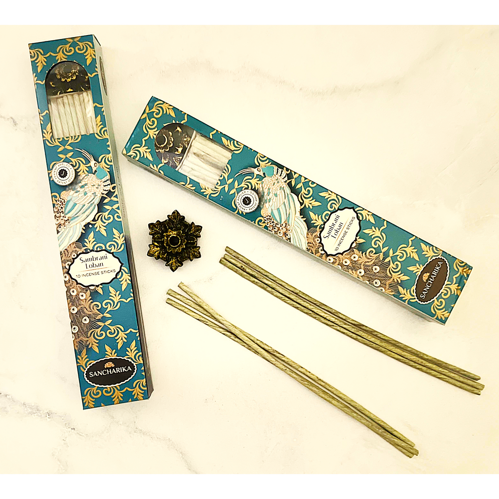 Sambrani Loban - Cellulose incense sticks by Sancharika