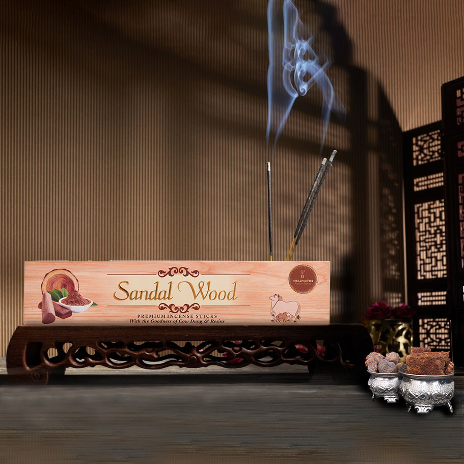 Sandalwood - Incense sticks by PraJyothi