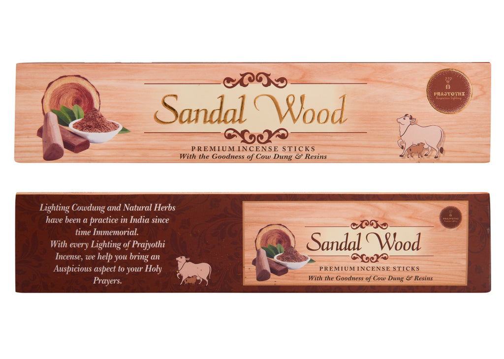 Sandalwood - Incense sticks by PraJyothi