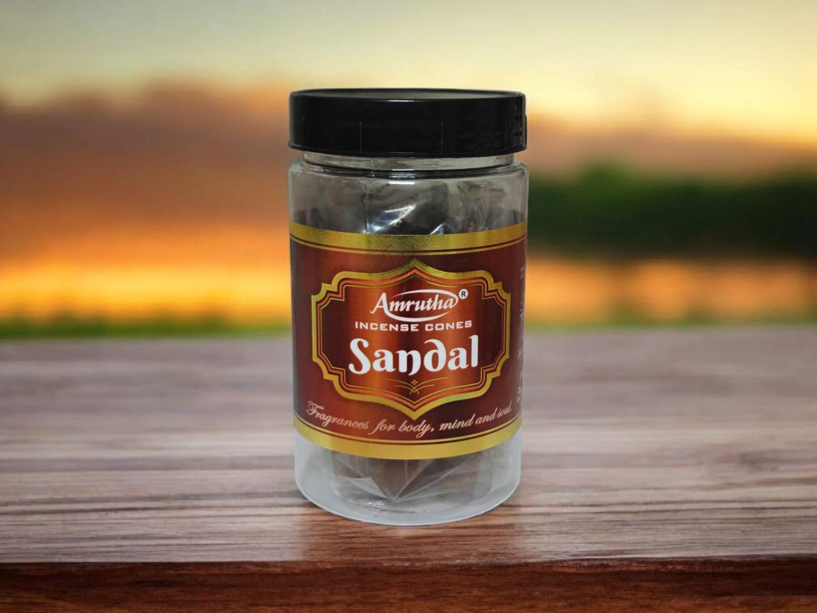 Amrutha Aromatics | Sandal | Premium Dhoop Sticks