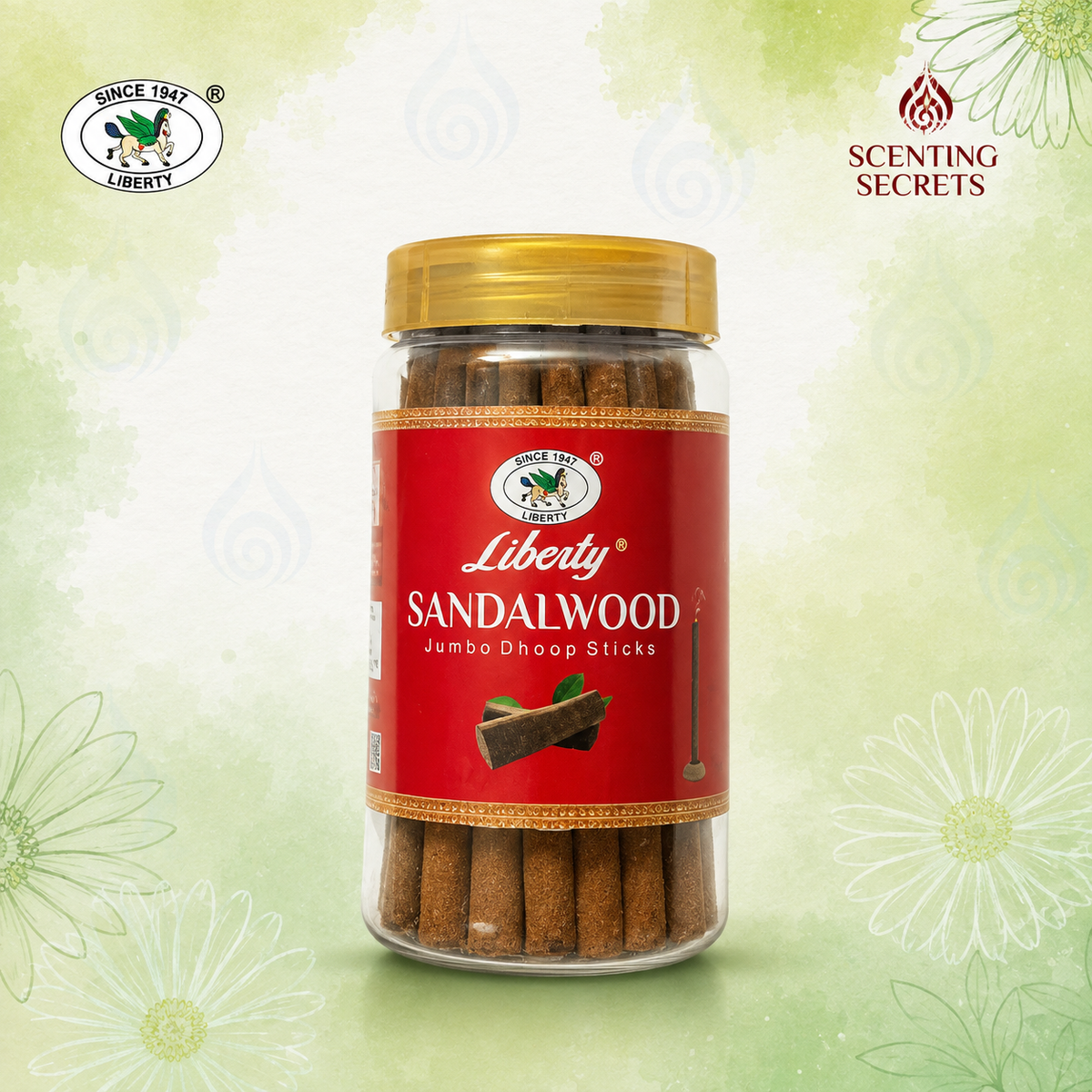 Sandalwood Dhoop Sticks by Liberty