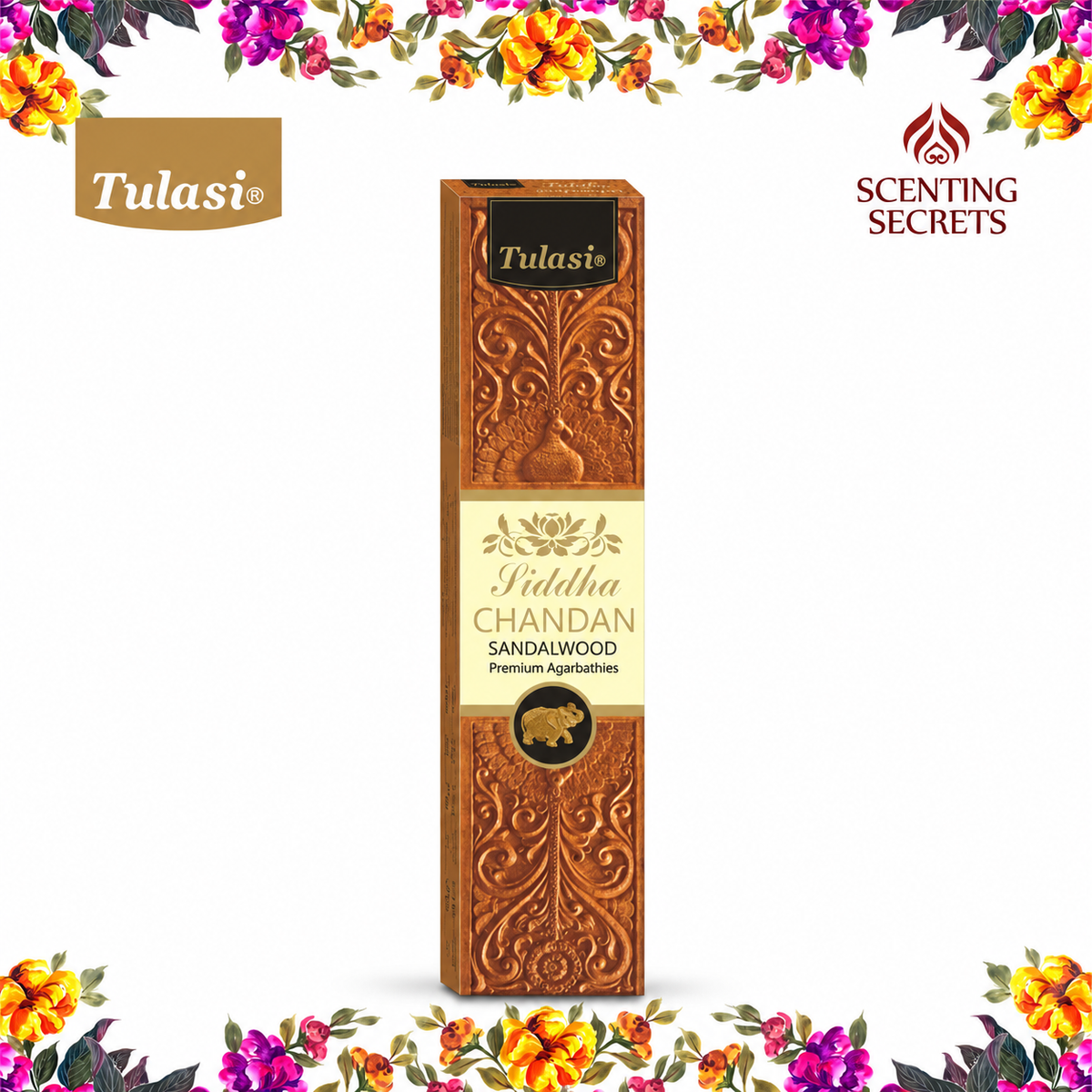 Siddha Chandan - Incense sticks by Tulasi