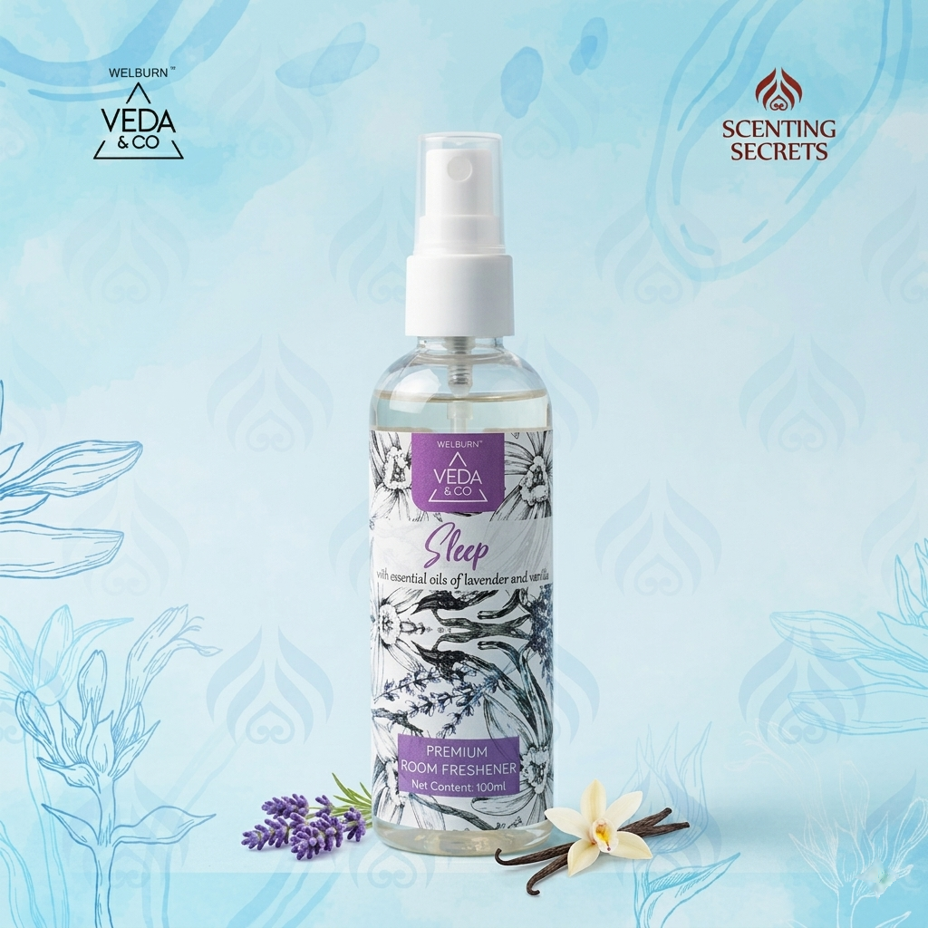 Sleep Premium room freshener by Veda & Co