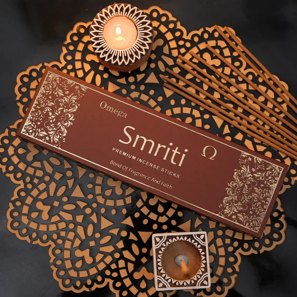 Smriti Premium incense sticks by Omega Incense