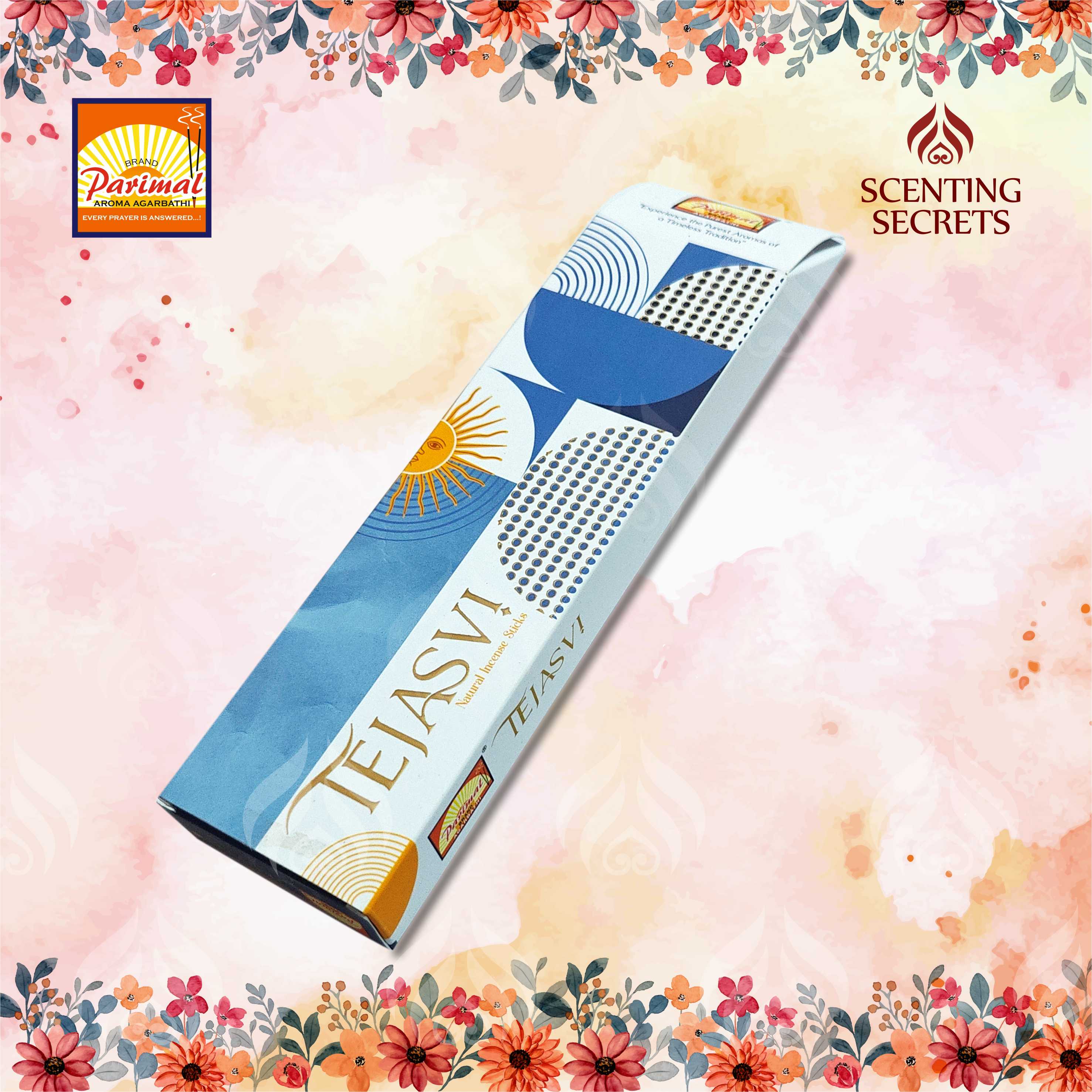 Tejasvi : तेजस्वी -  Natural Incense sticks by Parimal Mandir