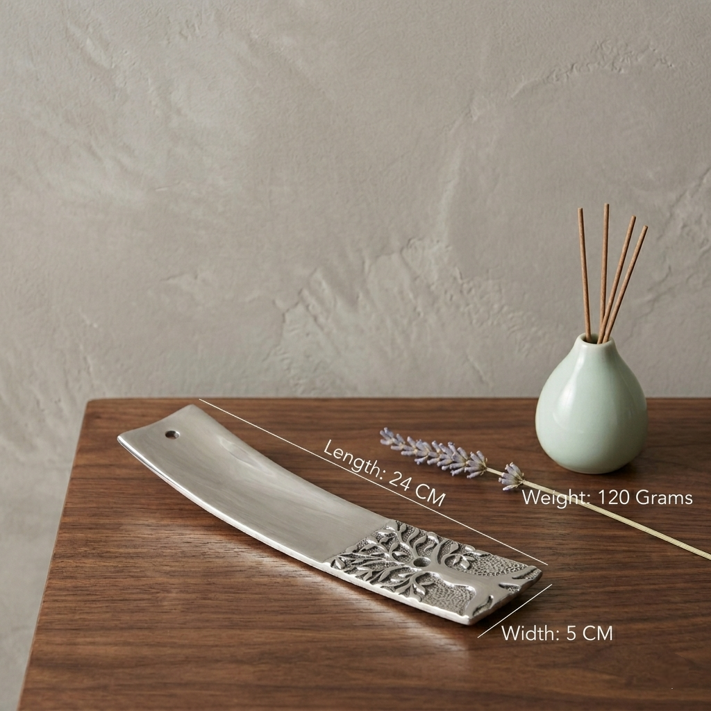 Tree of life metal incense holder