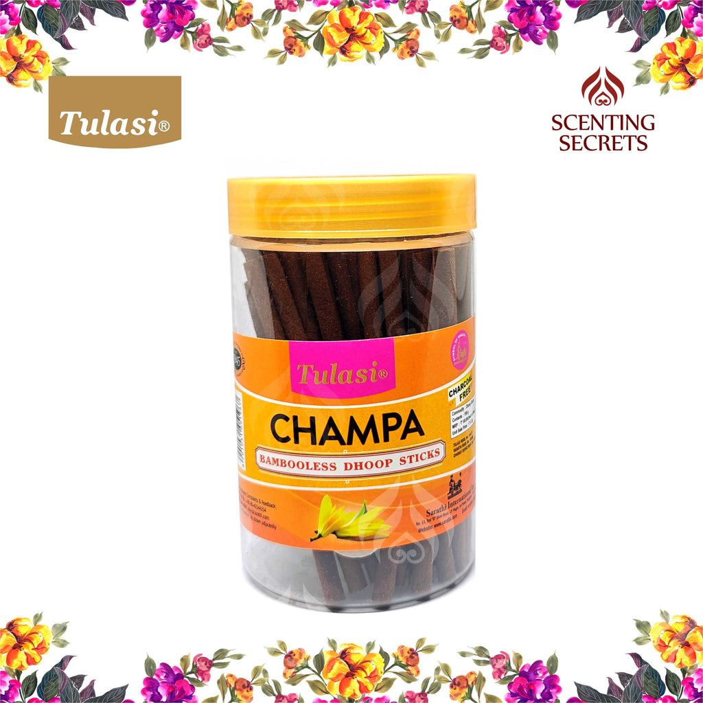 Champa bambooless Dhoop Sticks by Tulasi
