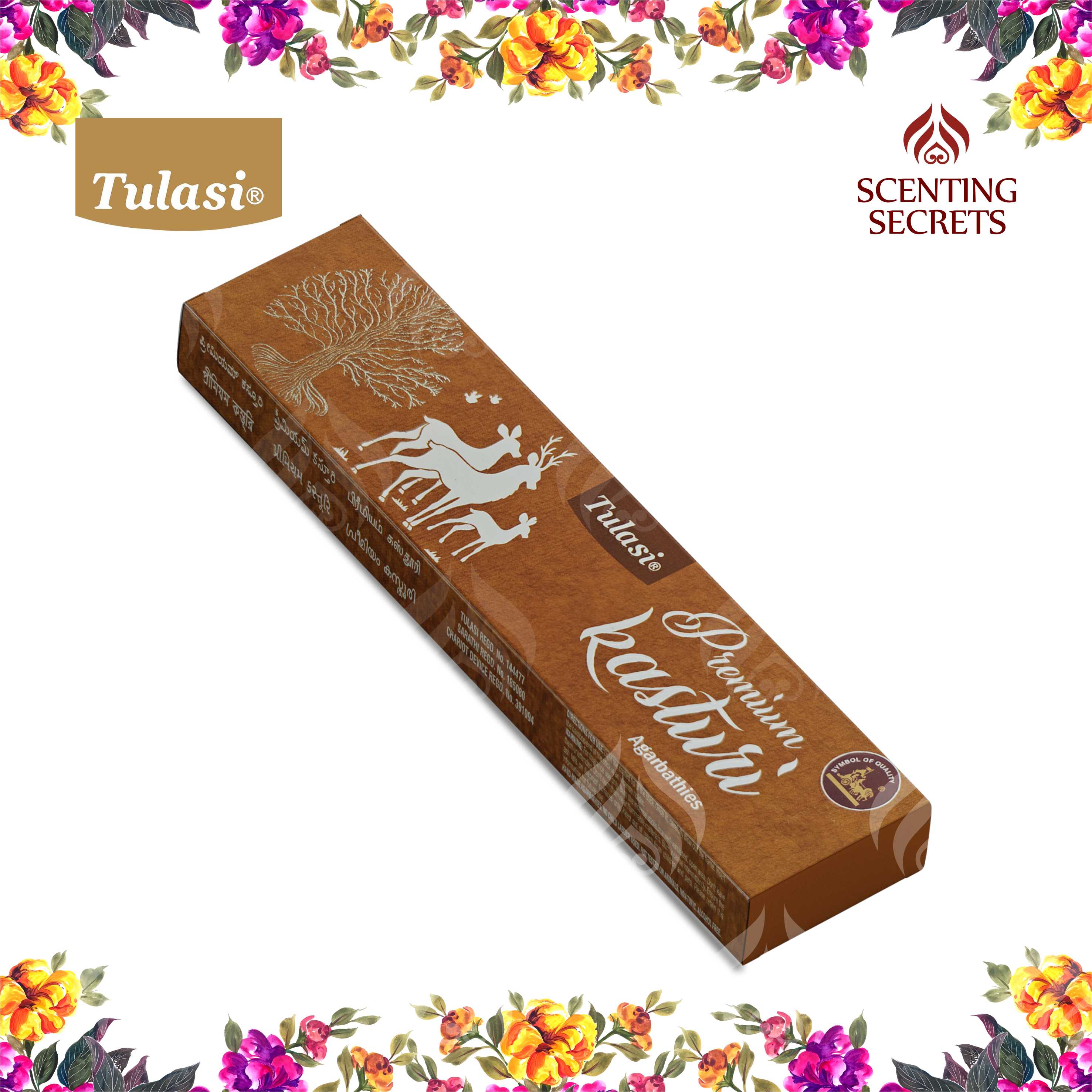 Premium Kasturi - Incense sticks by Tulasi