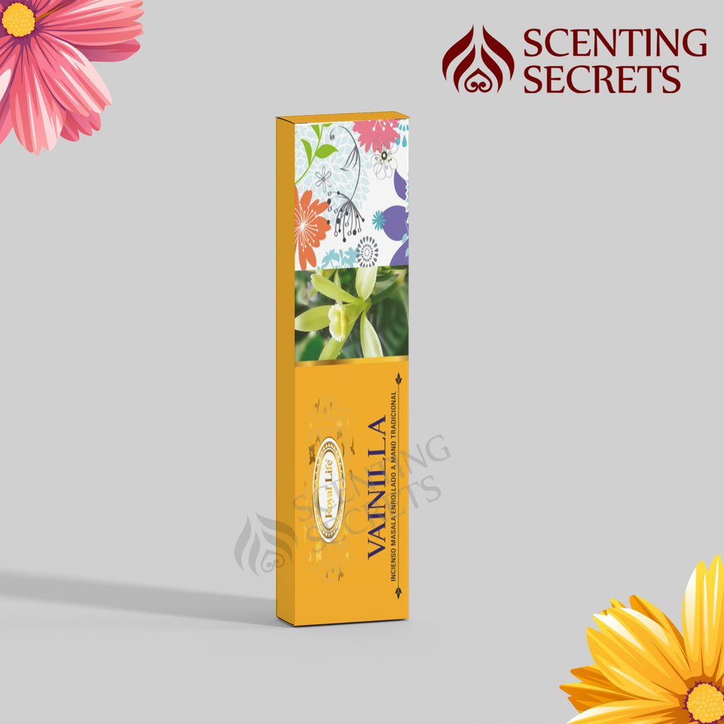 Vanilla Incense Sticks from Royal life collection by Pradhan Perfumers