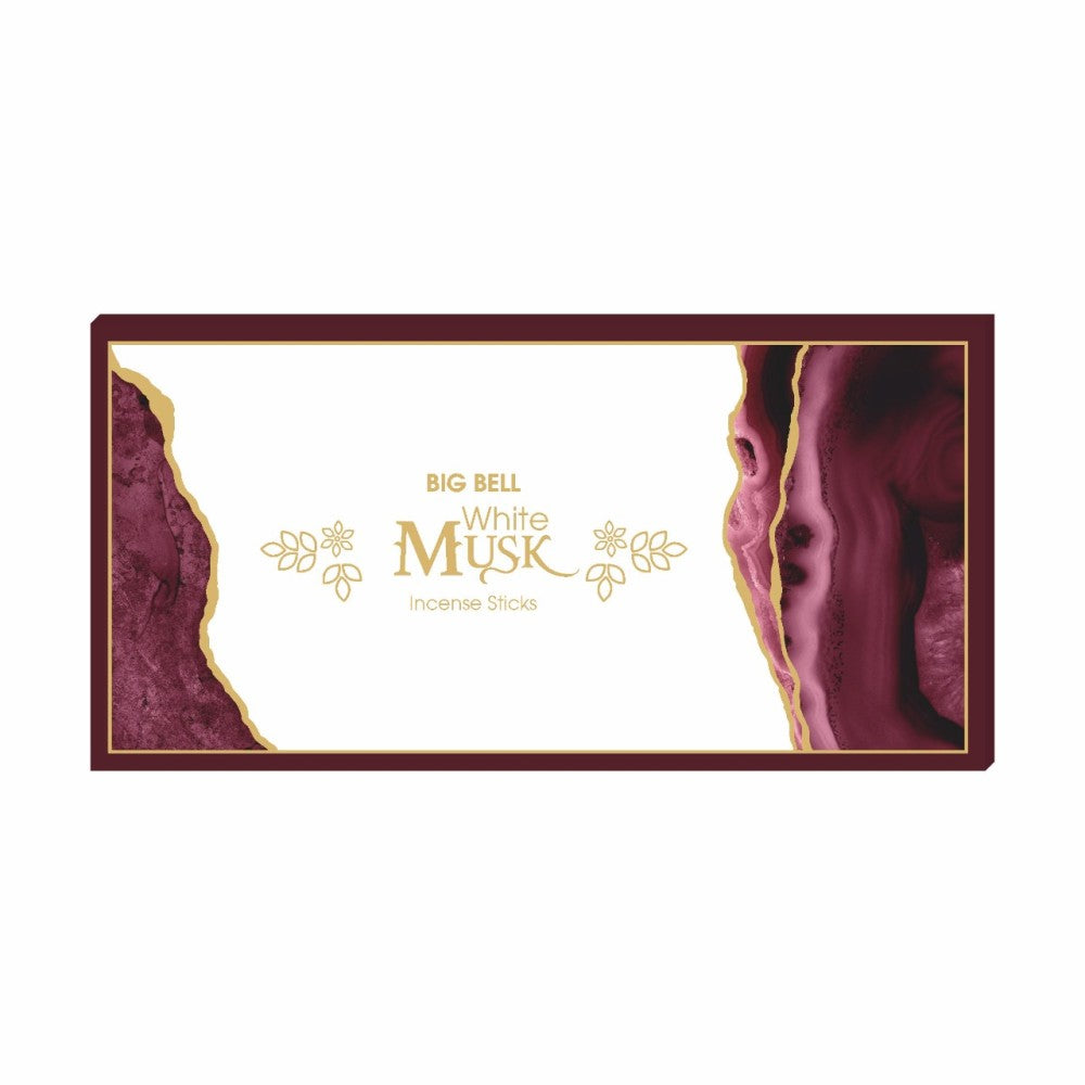 White Musk Luxury Incense Sticks by Big Bell Incense