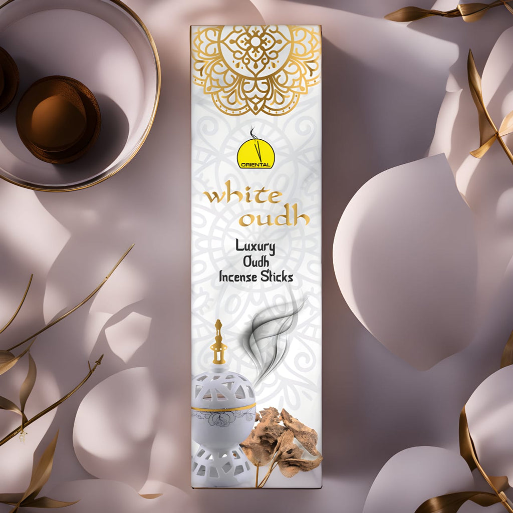 White Oudh Luxury Oudh Incense sticks by Oriental