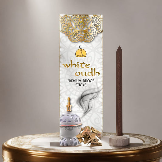 White oudh Premium Dhoop sticks by Oriental