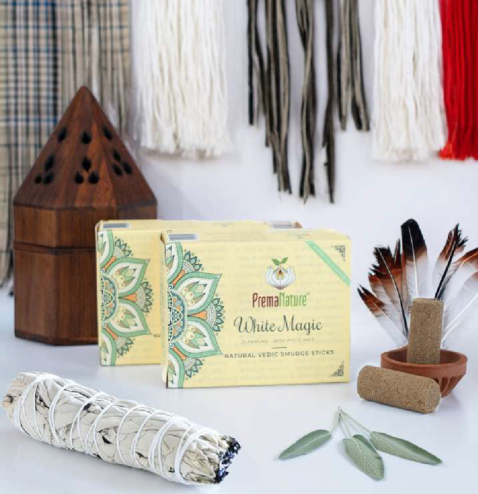 White magic - Dhoop Sticks from PremaNature
