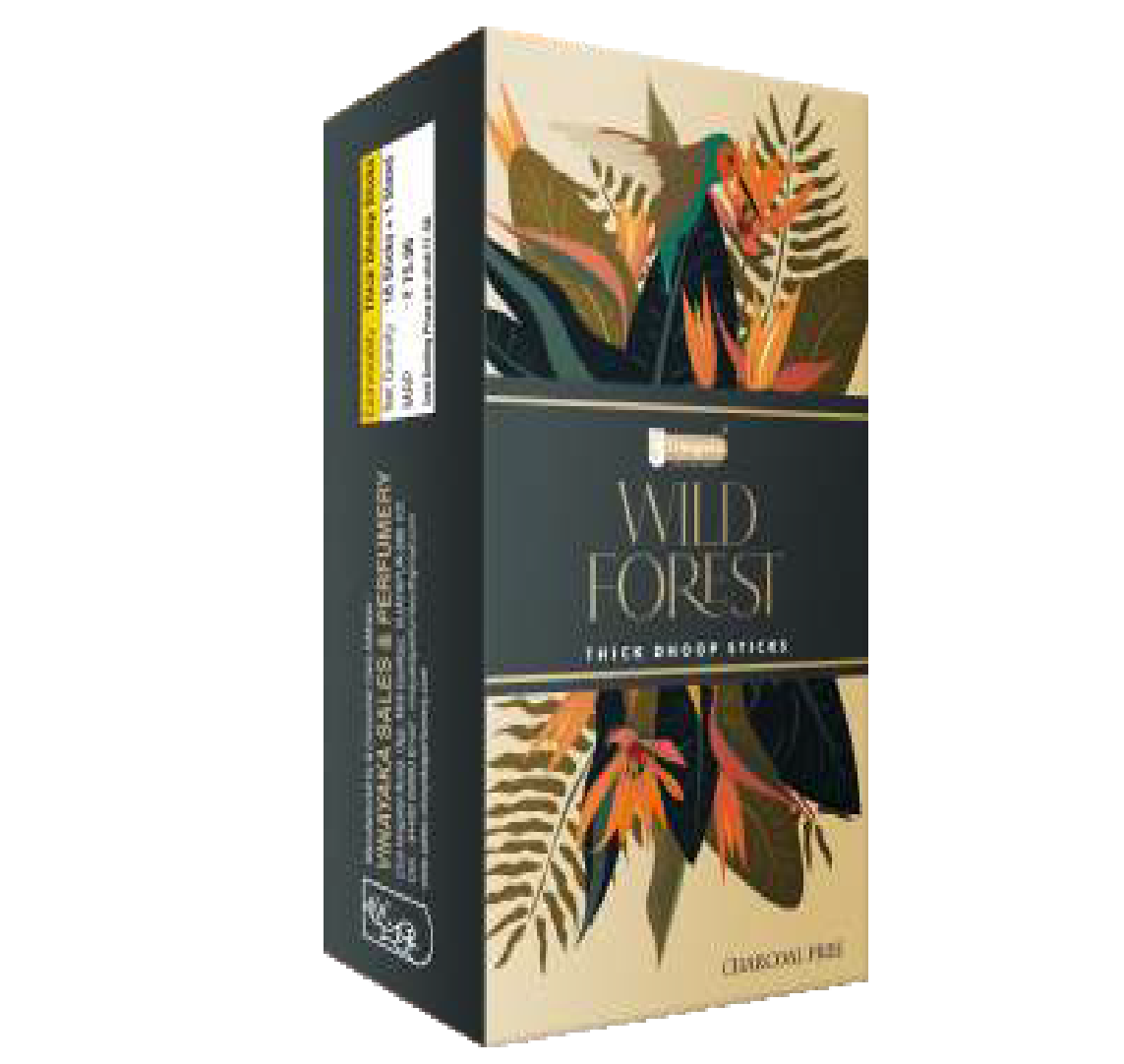 Wild Forest Premium Thick Dhoop Sticks by Vinayaka