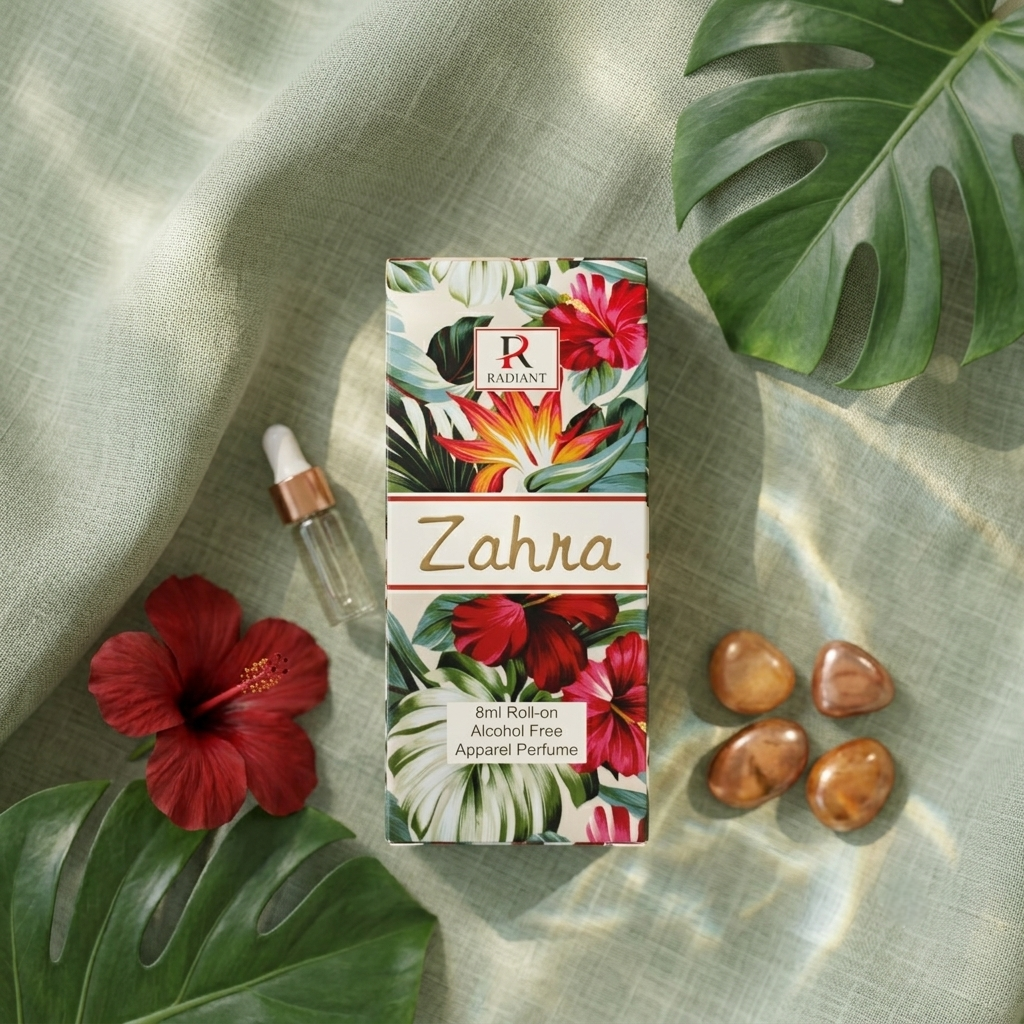 Zahra | Alcohol free Roll on Perfume | Radiant Perfumes