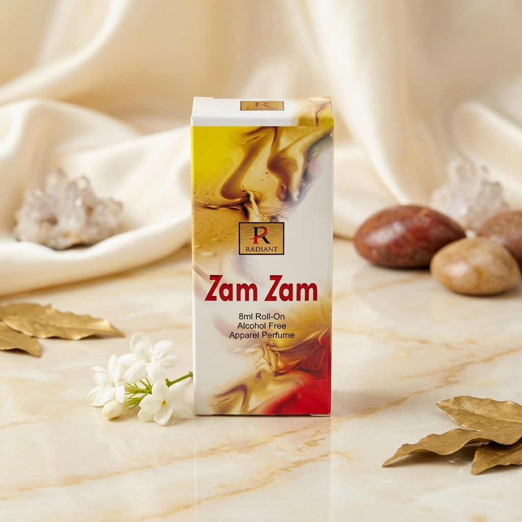 Zam Zam | Alcohol free Roll on Perfume | Radiant Perfumes