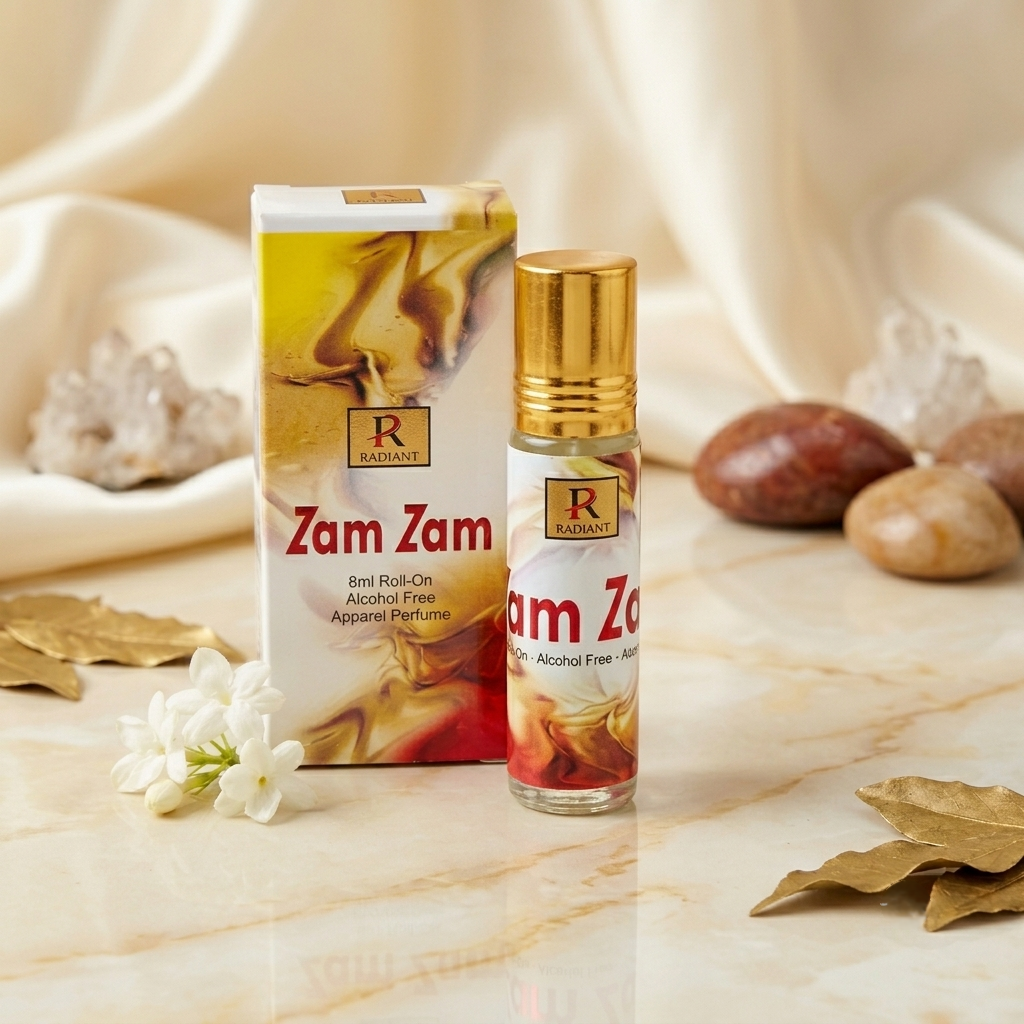 Zam Zam | Alcohol free Roll on Perfume | Radiant Perfumes