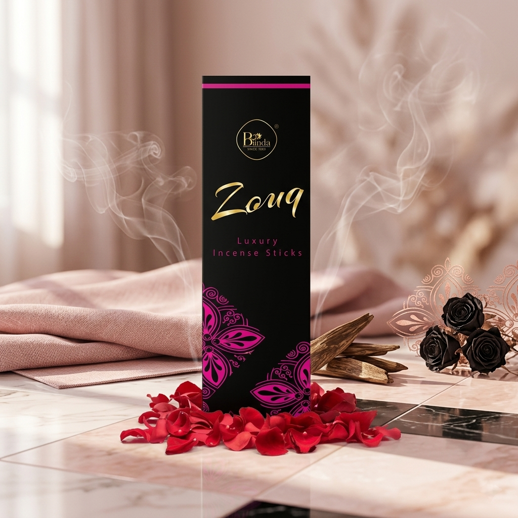 Zouq Luxury incense sticks by Brinda