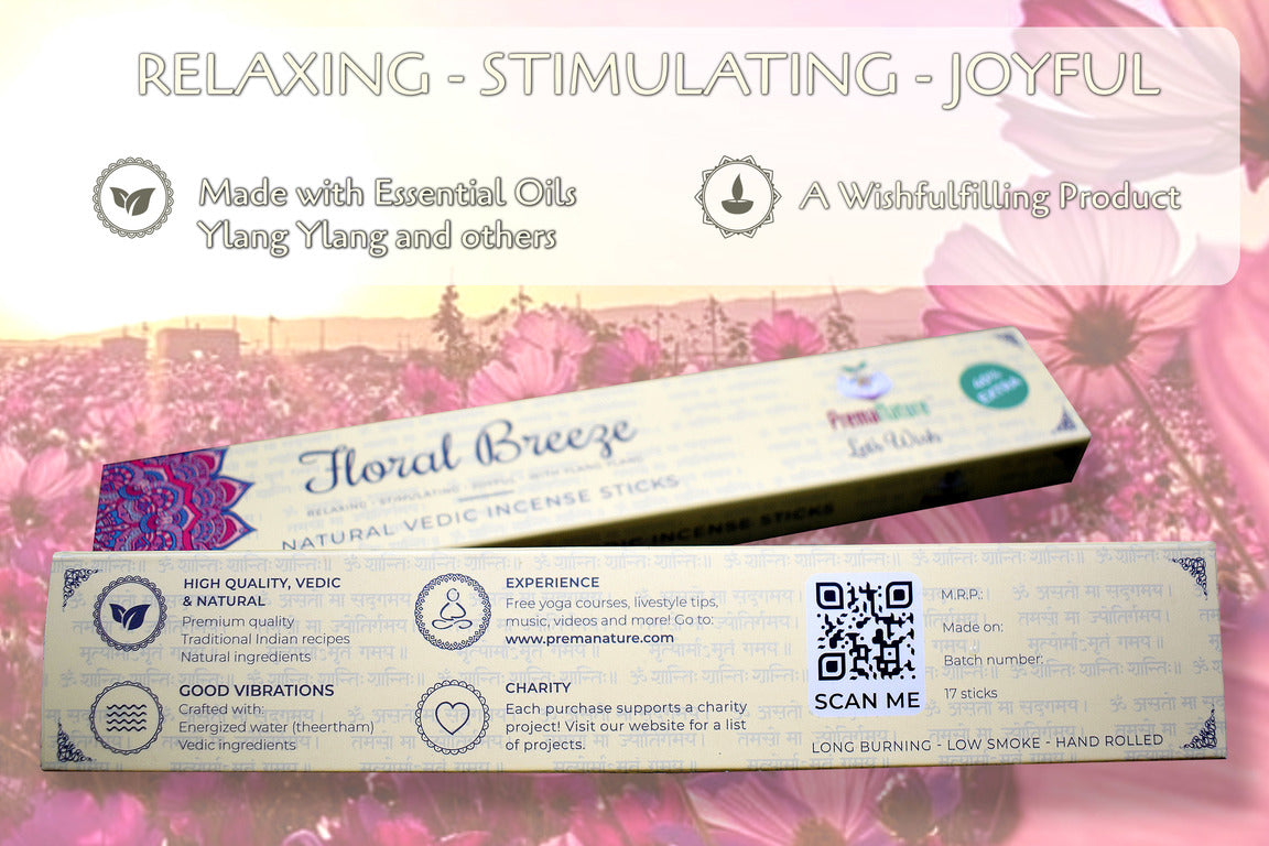 Floral Breeze - Incense sticks by PremaNature